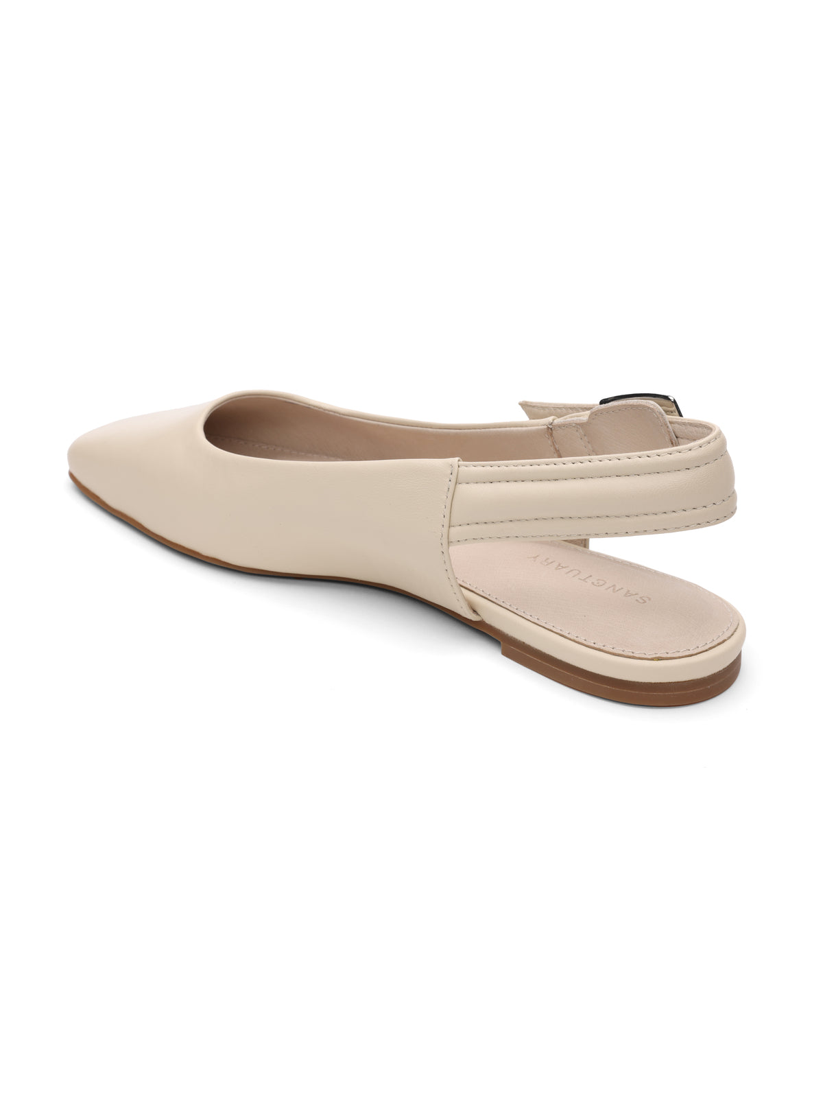 Kitchy Slingback Flat Eco Natural