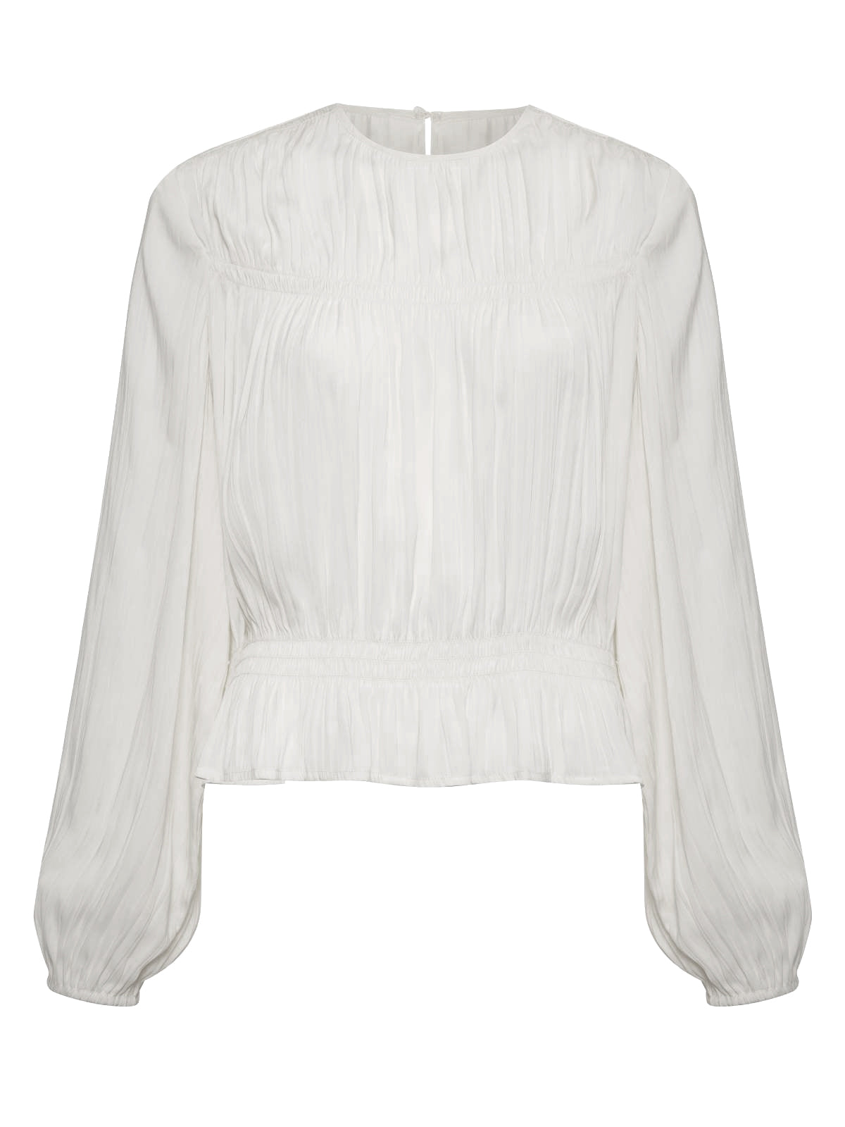 More Than Perfect Blouse Chalk