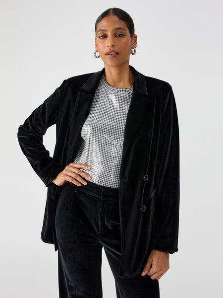 Blazers | Sequin, Boyfriend, Cropped & Black | Sanctuary Clothing