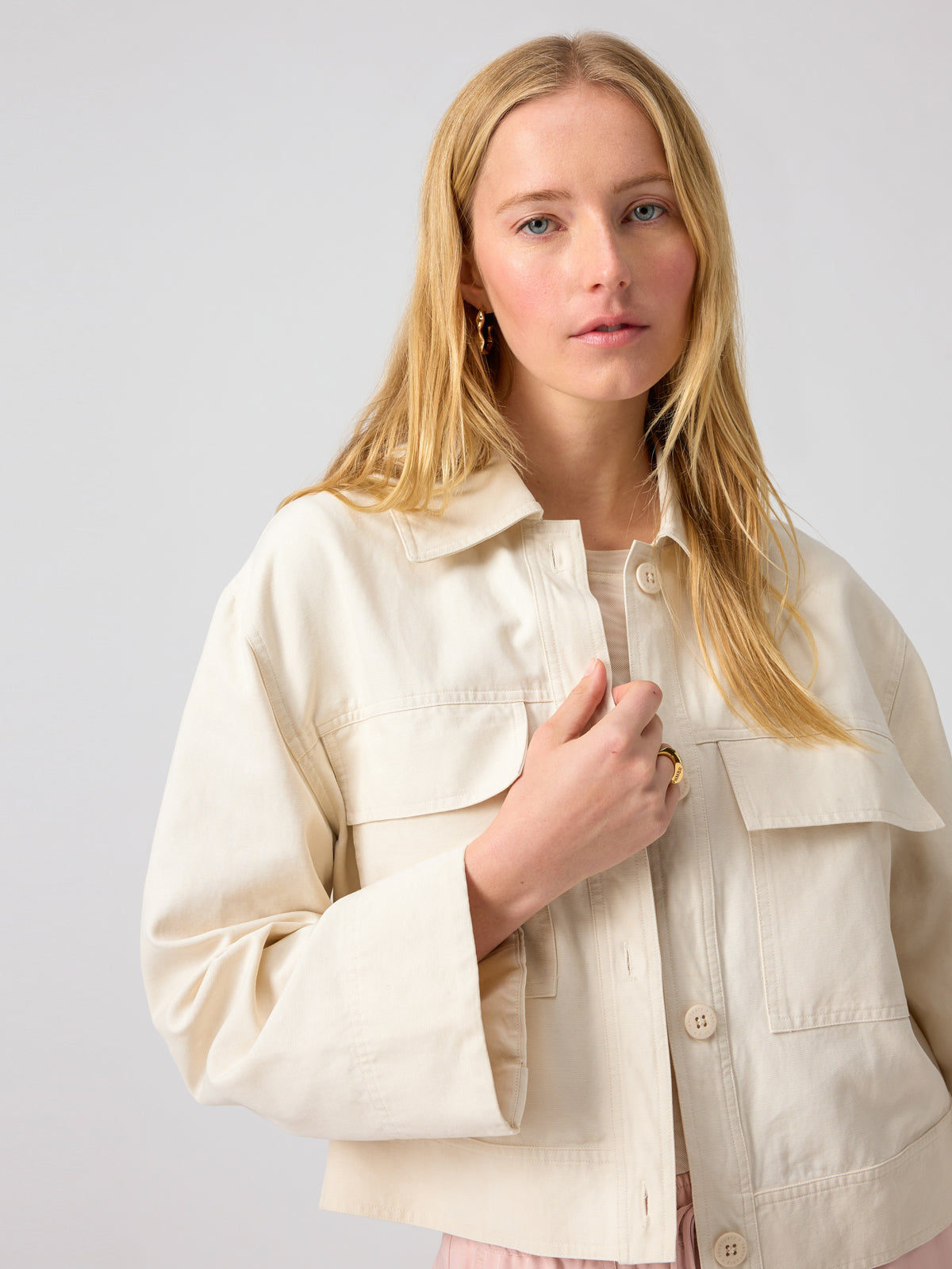 Lila Canvas Jacket Birch