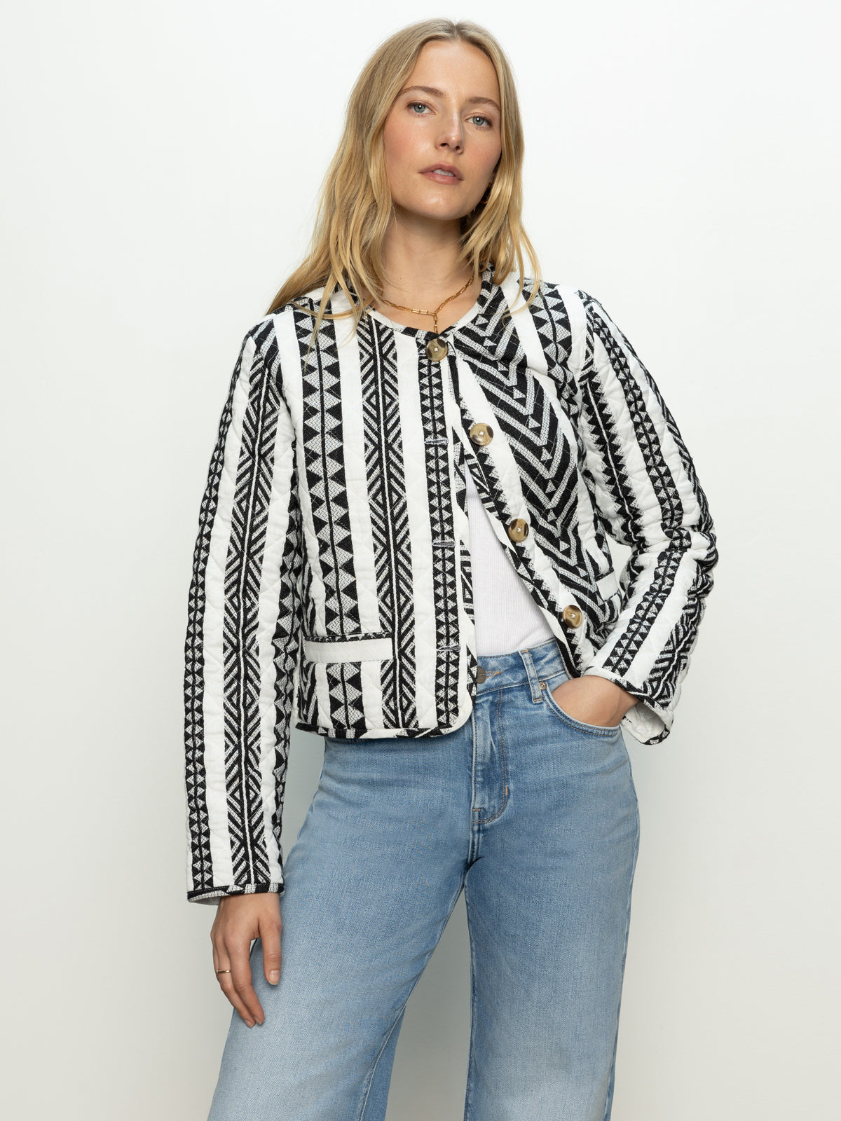 Crafted Coco Jacket Crafted Stripe