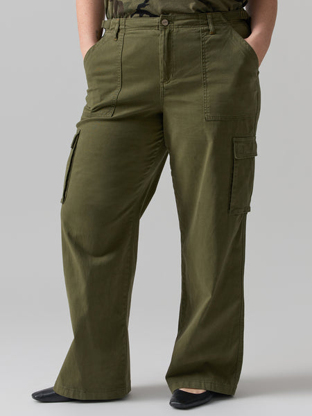 The Marine Standard Rise Crop Trouser Pant Fatigue