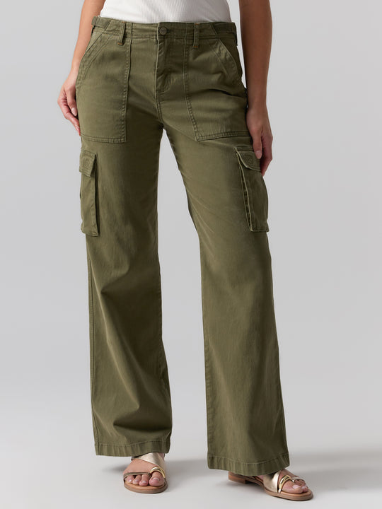 Women's Cargo Pants Pants Trousers Full Length Micro-elastic High