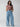 Sunset Semi-High Rise Denim Pant Pale Blue Inclusive Collection