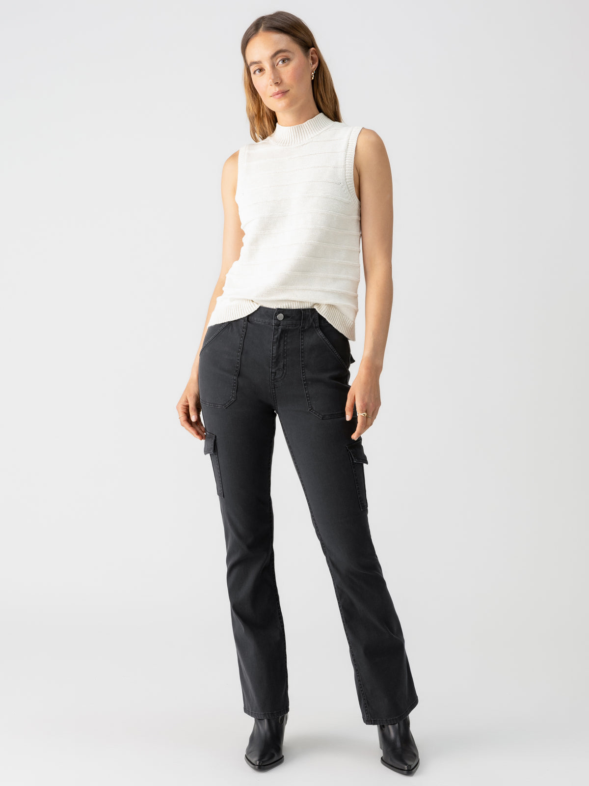 Sculpted Hayden Bootcut Standard Rise Pant Black