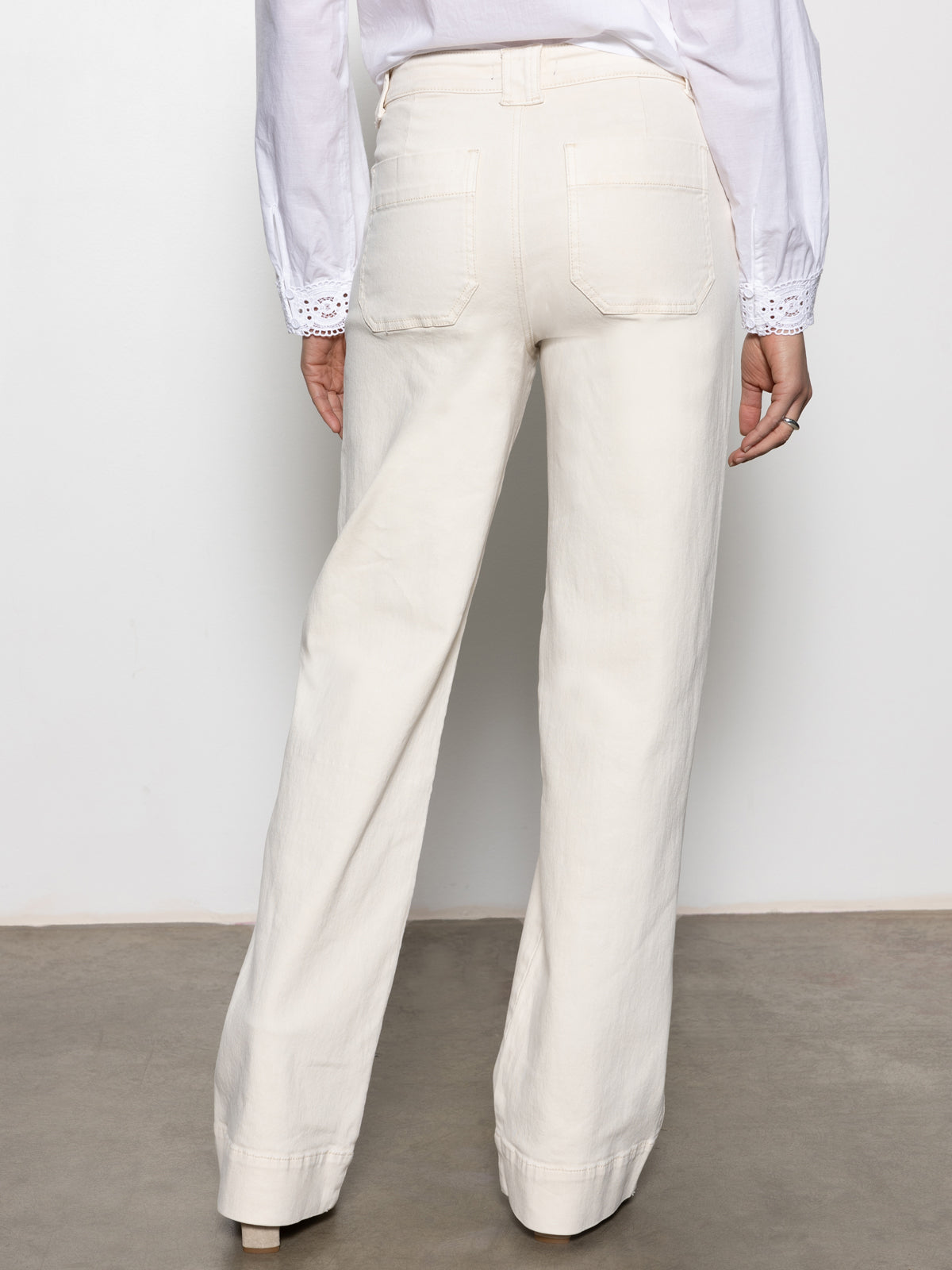 Voyage Full Length Pant Light Oat