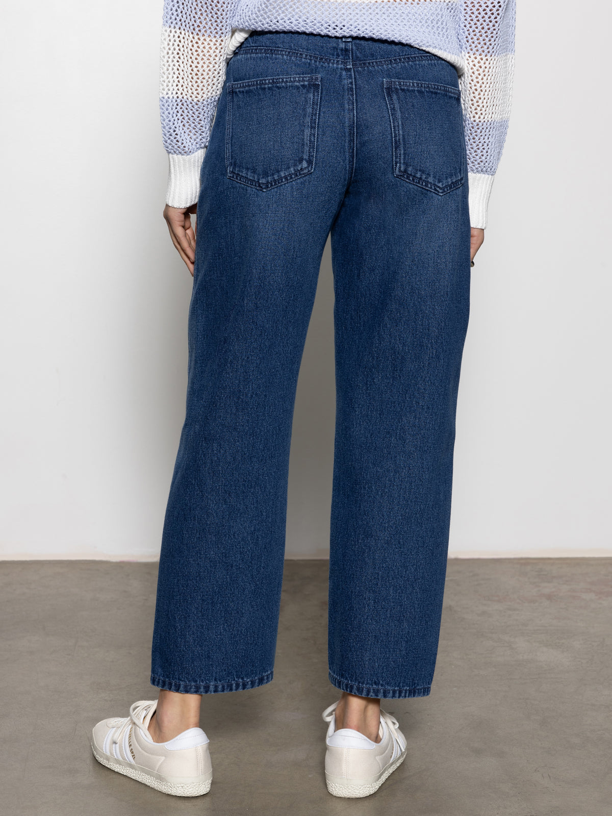 District Column Standard Rise Ankle Jean Win-Win