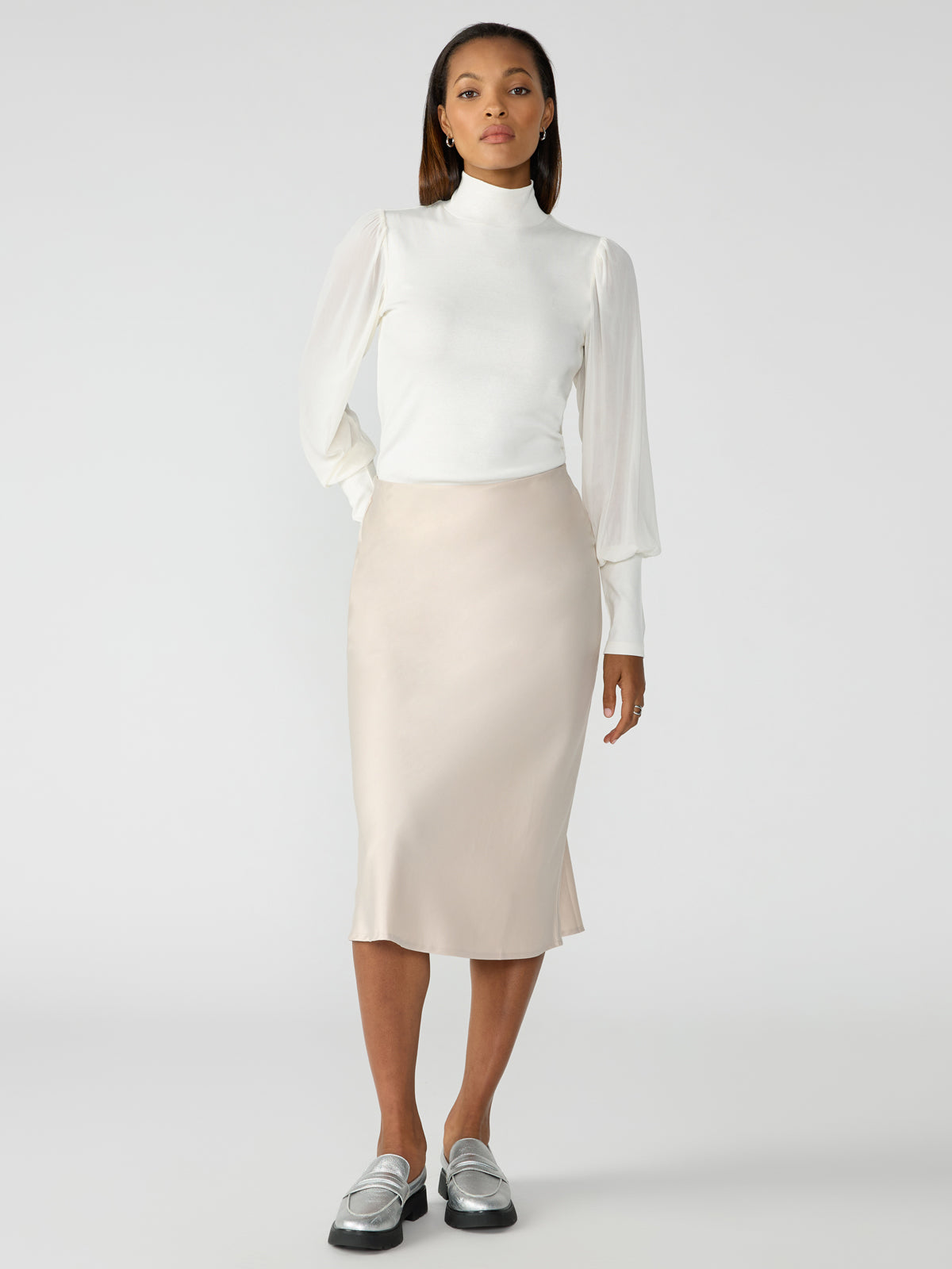 Midi – Sanctuary Everyday Clothing Skirt Marshmallow Toasted