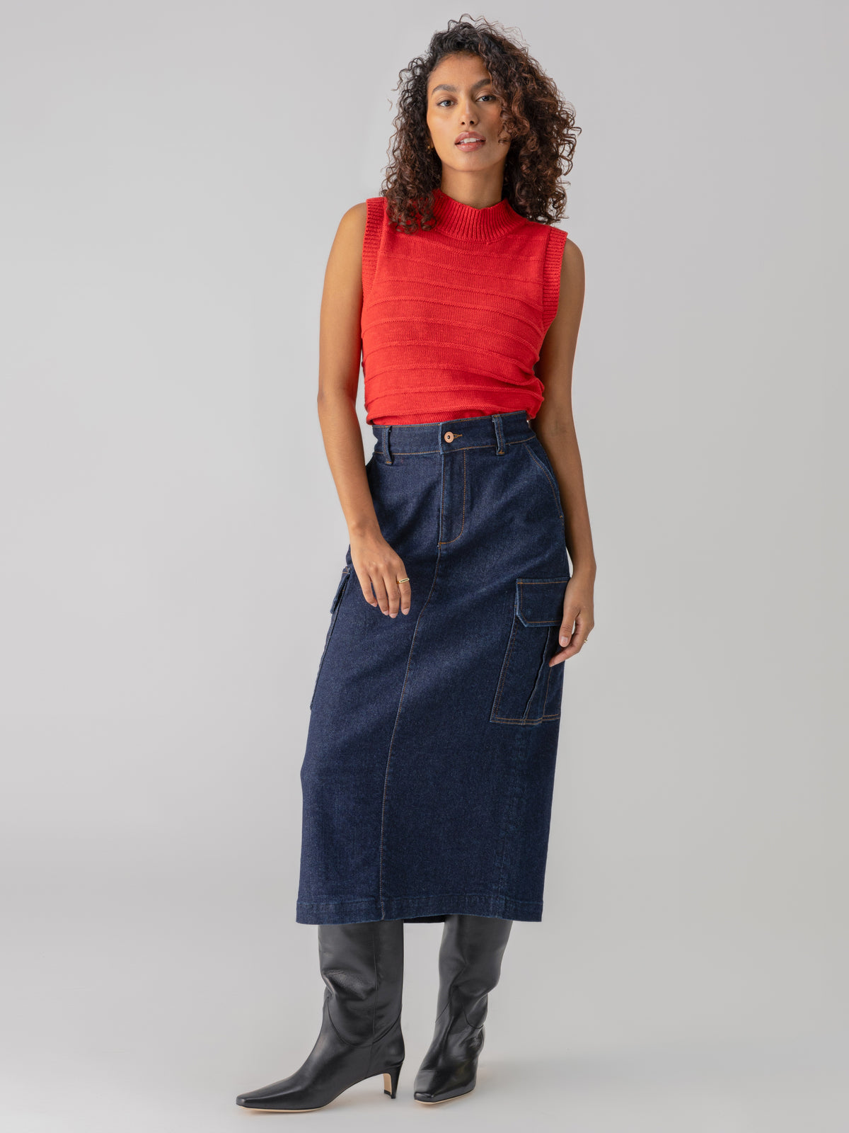 Essential Cargo Standard Rise Skirt Magnetic Sanctuary Clothing