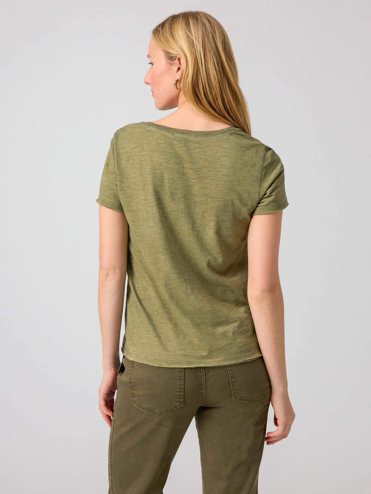 Carefree Tee Burnt Olive