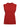 The Life Is Easy Shell Cherry Red by Sanctuary Clothing is a sleeveless knit sweater featuring a ribbed turtleneck and a horizontal ribbed texture design throughout. It offers a fitted, seamless look.