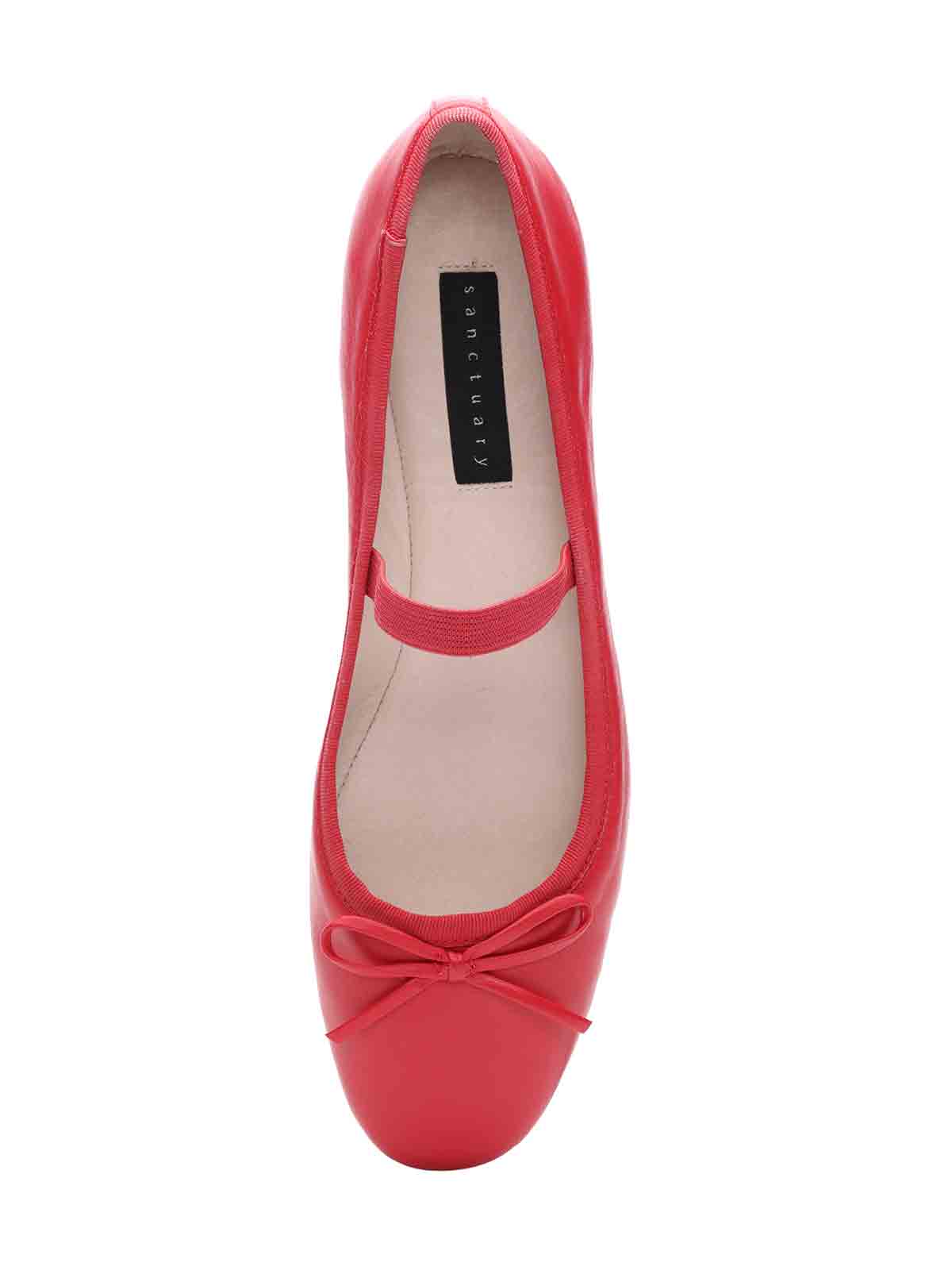 Facile Ballet Flat Red