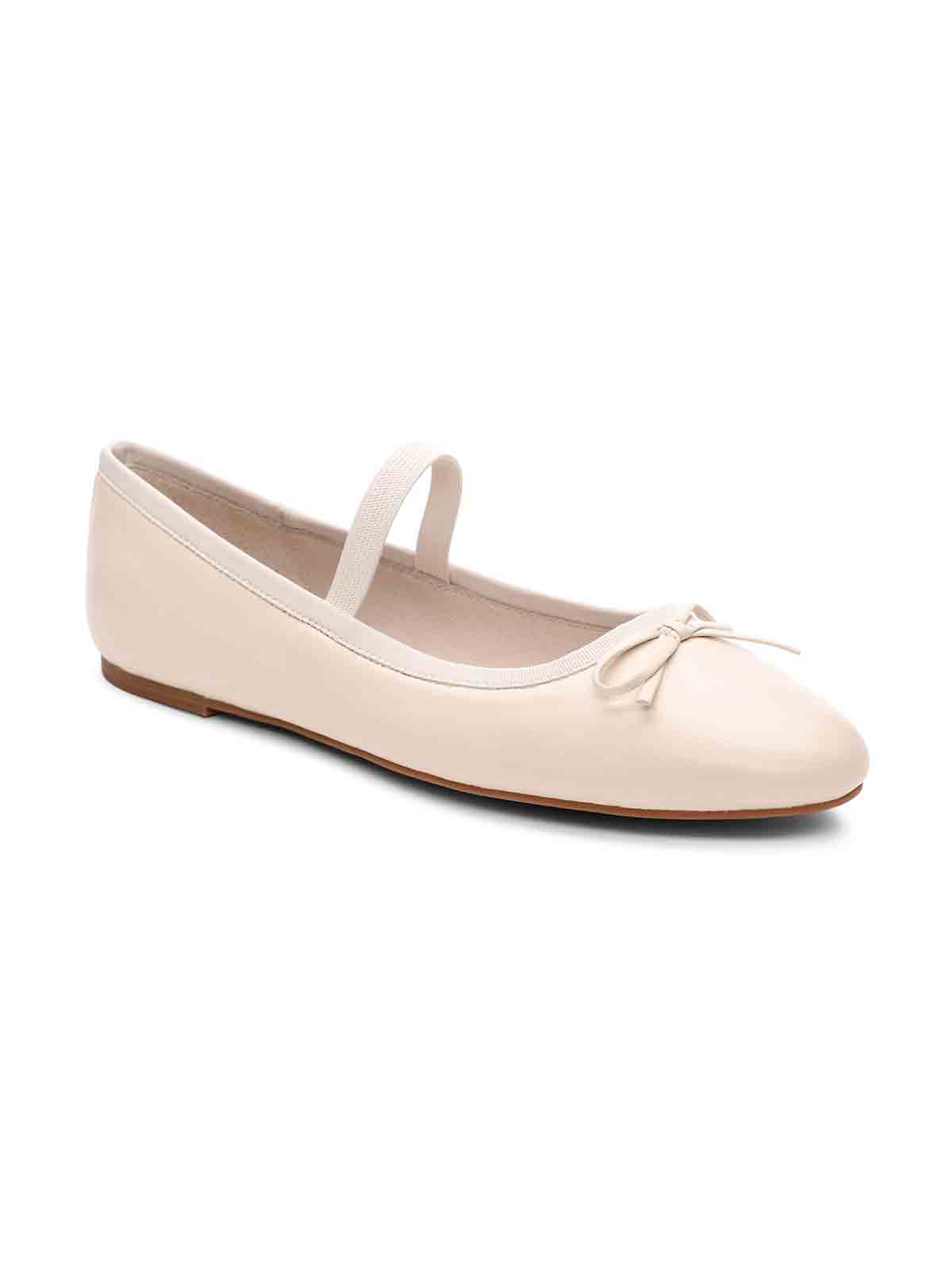 Facile Ballet Flat Milk