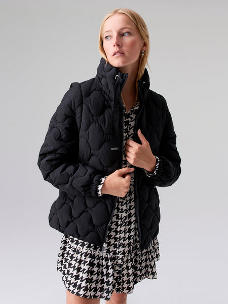 Dani Lightweight Quilted Jacket Black