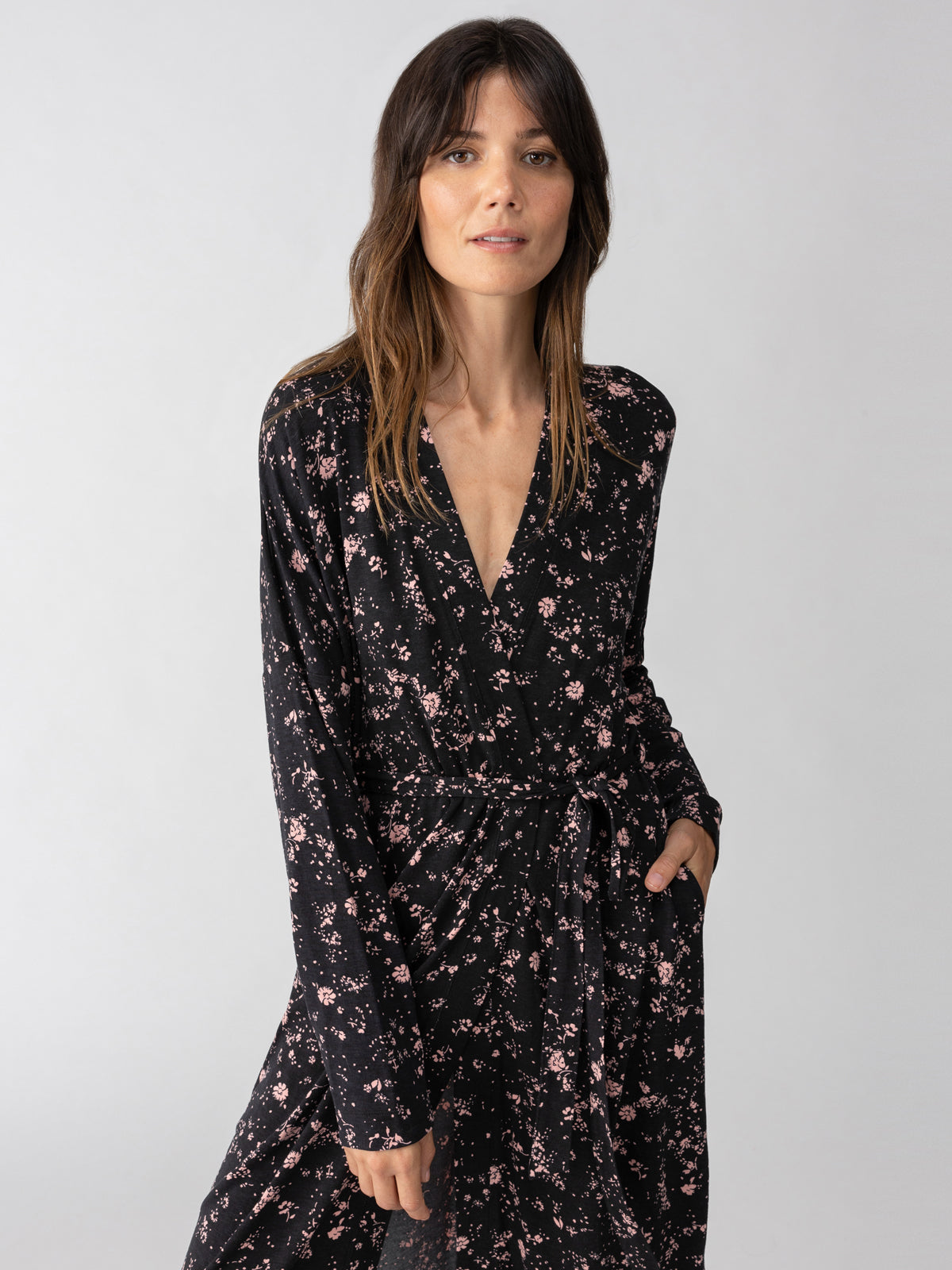 Falling flowers frock best sale