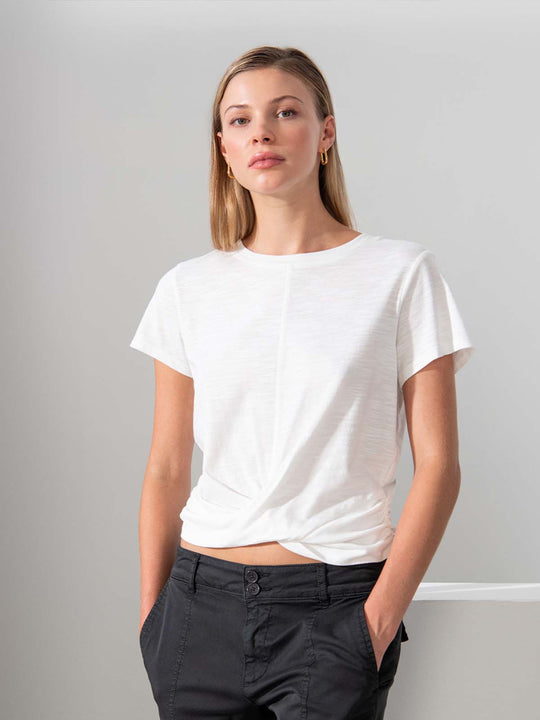 White t-shirt | V-neck tee | Scoop neck tee and other tees